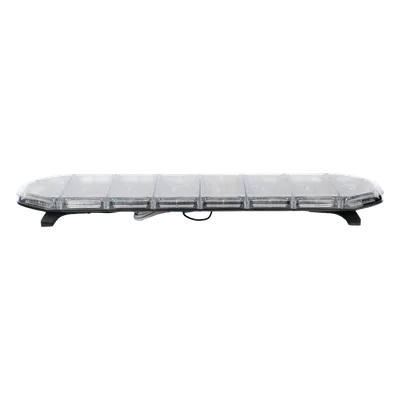 Barra de Luces LED / 47" (120 cm) / 112 LED / 18 Módulos / 45 Patrones / 12 VCC / Ámbar-Blanco