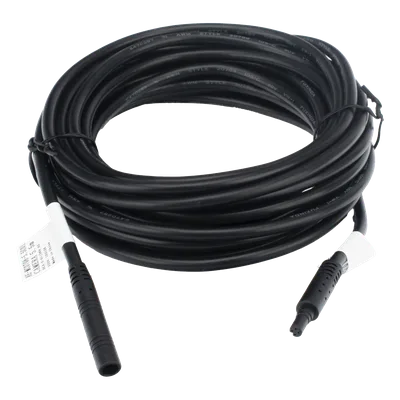 Cable Extensor de Vídeo y Audio / 6 m (19.7 ft) / Conector Aviación / Alimentación Integrada / HD Simultáneo / -40°C a 105°C