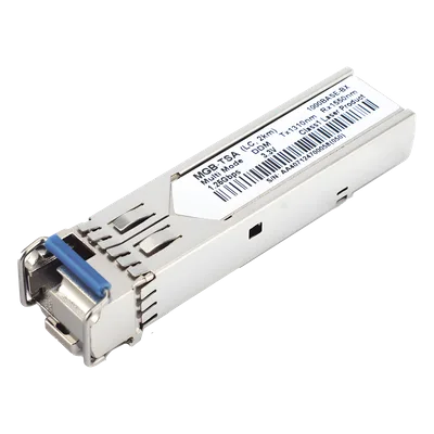 Transceptor SFP / 1000BASE-BX / WDM TX 1310 nm / Monomodo 2 km / LC Simplex / -40 a 85 °C