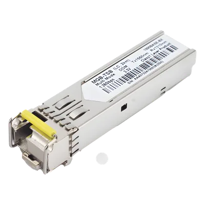 Transceptor SFP / 1000BASE-BX WDM / TX 1550 nm / Monomodo 2 km / LC Simplex / Industrial -40 °C a 85 °C (-40 °F a 185 °F)