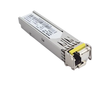 Transceptor SFP / 1000BASE-BX WDM / TX 1550 nm / Monomodo 2 km / LC Simplex / Industrial -40 °C a 85 °C (-40 °F a 185 °F)