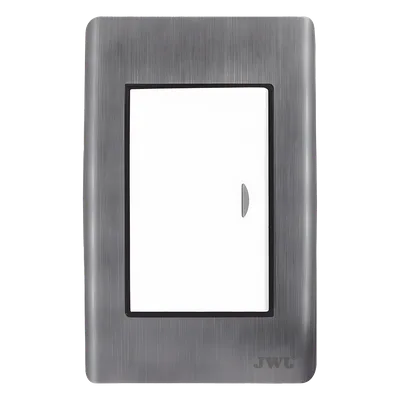 Apagador Escalera Sencillo / 10 A / 127 V CA / 60 Hz / Placa de Acero / 4.6 x 3.1 x 1.2 in