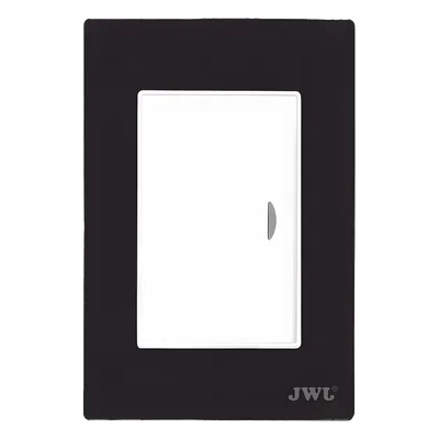 Apagador Escalera Sencillo / 10 A / 127 V CA / 60 Hz / Placa Negra / 4.6 x 3.1 x 1.2 in