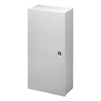 Gabinete de Bisagra Continua / Tipo 1 / 914 x 1219 x 235 mm (36 x 48 x 9.25 pulgadas) / Acero / Gris ANSI 61