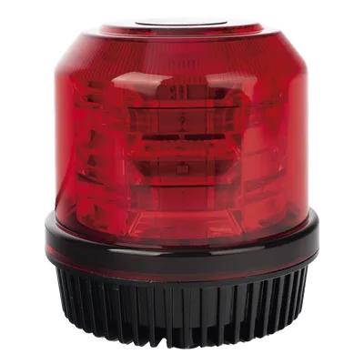 Burbuja de señalización / 12 LEDs rojos / 10-30 VDC / IP66 / 115x126 mm / 24W / Montaje fijo