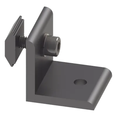 Grupo Conector L / Aluminio Anodizado 6005-T5 / Ángulo L / 1x4 LC / Montaje EPL-AM01