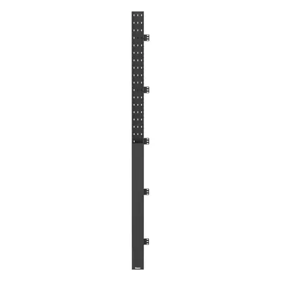Organizador Vertical de Cables / 40 UR / 1825 mm (70.8 in) / Ancho 74.6 mm (2.94 in) / PVC / Montaje Frontal
