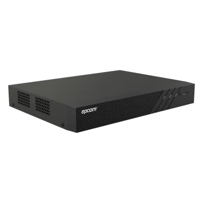 DVR Pentahíbrido / 4 Canales TURBOHD + 2 Canales IP / 5 Megapixel Lite / Audio Bidireccional Coaxitron / Reconocimiento Facial / AcuSense / 1 Bahía HDD 10 TB