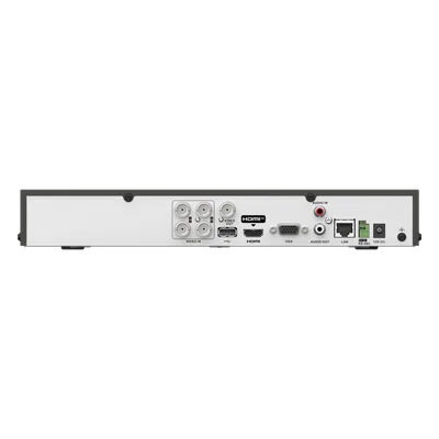 DVR Pentahíbrido / 4 Canales TURBOHD + 2 Canales IP / 5 Megapixel Lite / Audio Bidireccional Coaxitron / Reconocimiento Facial / AcuSense / 1 Bahía HDD 10 TB