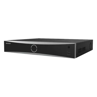 [Acusearch] NVR 12 Megapixel (4K) / 32 canales IP / AcuSense (Evita Falsas Alarmas) / Reconocimiento Facial / 4 Bahías de Disco Duro /  HDMI en 4K / Alarmas I/O
