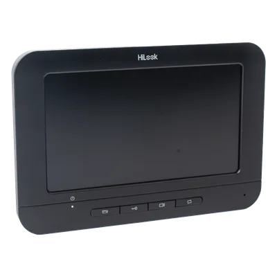 Kit de Videoportero Analógico / Pantalla LCD 7" / Frente de Calle IP65 / Visión Nocturna IR 2 m (6.6 ft) / Audio Bidireccional / Salida de Relé