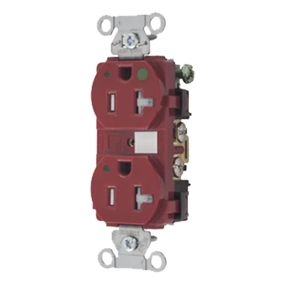 Contacto Duplex / 20 A / 125 V CA / NEMA 5-20R / Grado Hospitalario / A Prueba de Manipulaciones / 0.10 ft x 0.27 ft x 0.13 ft