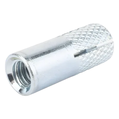 Taquete de Rosca Interior / Carga Alta / 1/4" / Deformación Controlada / Desmontable / Interiores y Exteriores