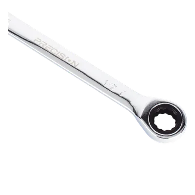 Llave Combinada con Matraca / 1/2 Pulgada / Acero Cromo-Vanadio / Doble Función / Diseño Ergonómico