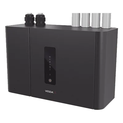 Detector de Humo por Aspiración / 1 Zona / 4 Tuberías / Tecnología FLAIR / Wi-Fi y Ethernet / 20,000 Eventos