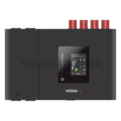 Detector de Humo por Aspiración VESDA / Cobertura 2000 m2 / 280 m (918.6 ft) de Tubería / 4 Tuberías / Pantalla LCD 3.5 Pulgadas