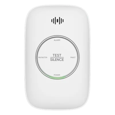 Detector de Gas Natural / CH4 Metano / Rango 0-25% LEL / Alarma 70-115 dB a 1 m / Salida para Válvula y Ventilador / IP30