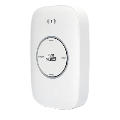 Detector de Gas LP / Propano C3H8 / Rango 0-25% LEL / Umbral 10% LEL / Alarma 70-115 dB a 1 m / Salida para Válvula y Ventilador / IP30