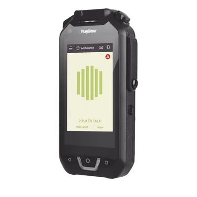 Radio PoC LTE / MCPTT / Botón PTT y Selector Dedicado / Altavoz 105 dB / IP68 y MIL-STD-810H / Batería 5000 mAh