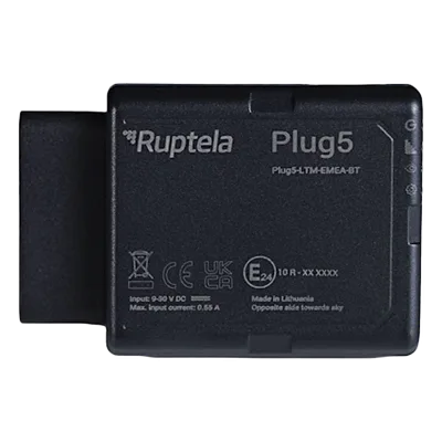 Localizador GPS Vehicular / LTE Cat4 y LTE-M / Respaldo 2G / OBD Plug & Play / BLE 5.1 / Batería Interna 9-30 V DC