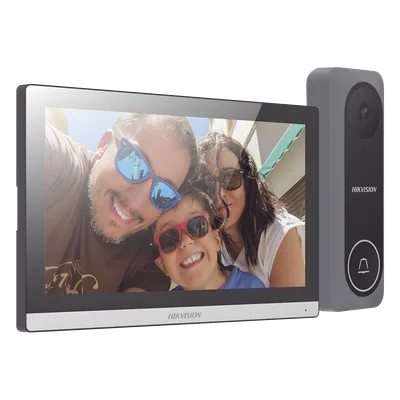 Videoportero Híbrido / Pantalla Táctil 7" / Wi-Fi 2.4 GHz / Cámara 1 Megapixel / TurboHD / Gran Angular 130° / IR 3 m (9.8 ft) / Audio Bidireccional