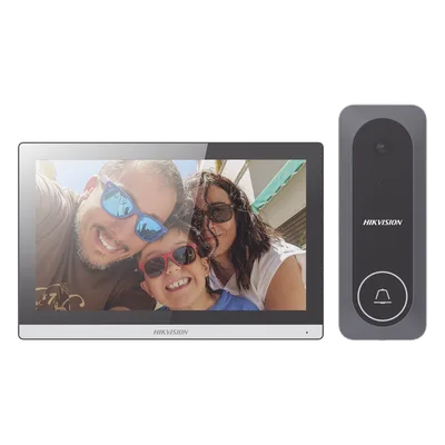 Videoportero Híbrido / Pantalla Táctil 7" / Wi-Fi 2.4 GHz / Cámara 1 Megapixel / TurboHD / Gran Angular 130° / IR 3 m (9.8 ft) / Audio Bidireccional