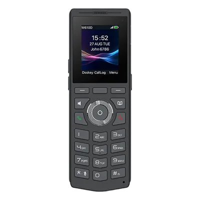 Teléfono DECT Inalámbrico / Pantalla a Color / Bluetooth 5.0 / 4 Cuentas SIP / Resistente a Caídas de 1.8 m (5.9 ft) / Batería 1900 mAh