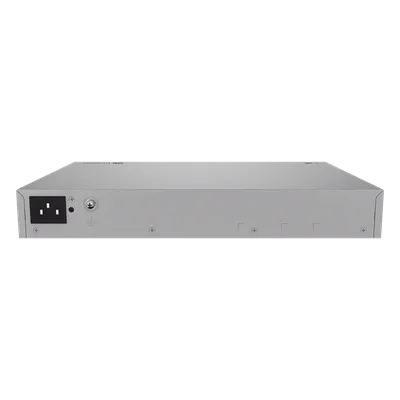 Switch Administrable Capa 2 / 8 Puertos PoE+ Gigabit / 4 SFP Uplink / PoE Perpetuo / 125 W / 18 Mpps / 24 Gbps / 1.52 ft x 1.03 ft x 0.69 ft