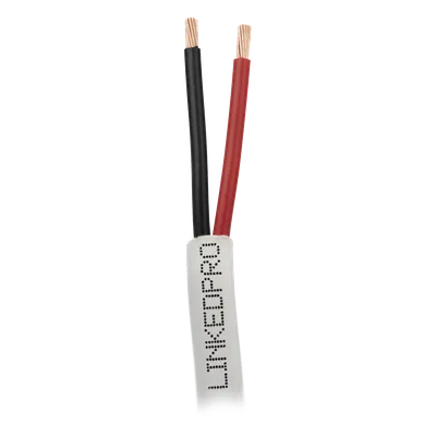 Cable para Alarma / 2x16 AWG / CMR / 305 m (1000 ft) / PVC Blanco