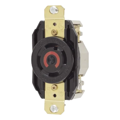 Receptáculo Industrial / 30 A / 125/250 V CA / 3 Polos 4 Hilos / NEMA L14-30R / IP20 / -40°C a 75°C