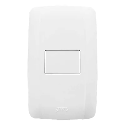 Placa Ciega / 78 x 118 mm / ABS Resistente / IP20 / Interior / 10A / 127V~ 60Hz