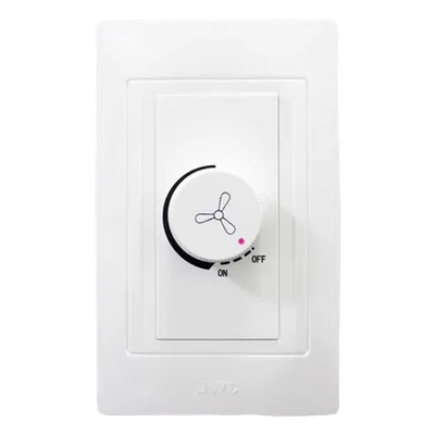 Dimmer Rotativo para Ventilador / 300W / 127V / 60Hz / 11.8 x 7.8 x 3 cm / 4.6 x 3.1 x 1.2 in