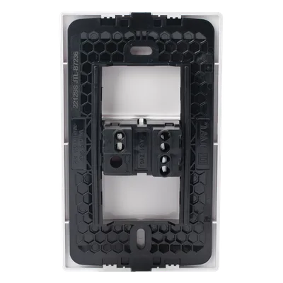 Apagador Escalera Sencillo / 127 V~60 Hz / 10 A / 11.8 x 7.8 x 3 cm / 4.6 x 3.1 x 1.2 in / Blanco