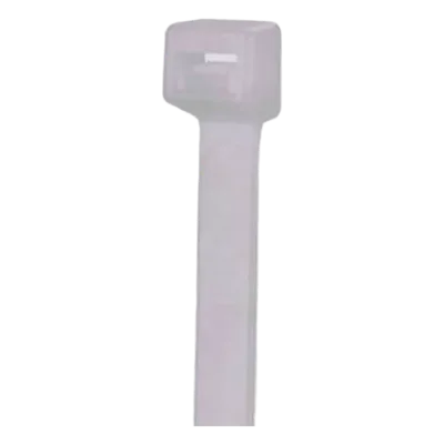 Brida de Nylon 6.6 / 206 mm (8.1 in) x 7.6 mm / Exterior Resistente a UV / Paquete 50 pz / AH-2 Plenum
