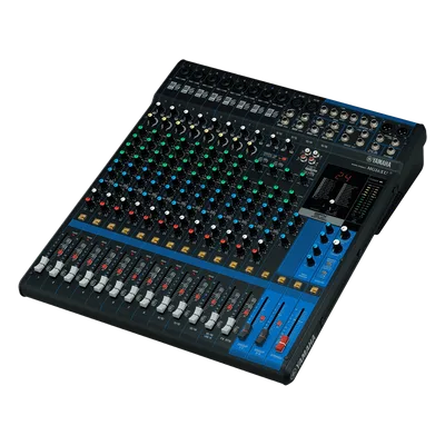 Mezcladora de Audio / 16 Canales / 10 Entradas de Micrófono / Efectos SPX Digitales / Interfaz USB 2x2 / 4 Buses Auxiliares