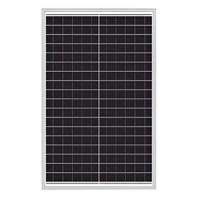 Módulo Solar / 30 W / 12 Vcc / Monocristalino / 36 Celdas Grado A / Eficiencia 19.83%