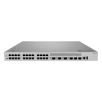 Switch Core Capa 3 / 24 Puertos Gigabit / 4 Uplink 10GE SFP+ / 2 Stack 10GE SFP+ / Ruteo Dinámico / iStack / Administración Nube