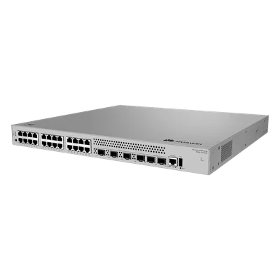 Switch Core Capa 3 / 24 Puertos Gigabit / 4 Uplink 10GE SFP+ / 2 Stack 10GE SFP+ / Ruteo Dinámico / iStack / Administración Nube
