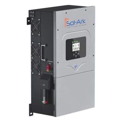 Inversor Híbrido / 12 kW / 220 VCA / Fase Dividida / IP65 / 48 VCC / MPPT Dual / 13 kW FV / Transferencia 4 ms