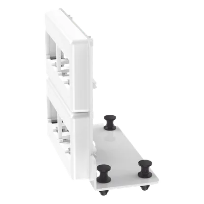 Patch Panel / 8 Puertos Mini-Com / Acero Calibre 18 / Instalación Push/Pull / Gabinete Multipropósito