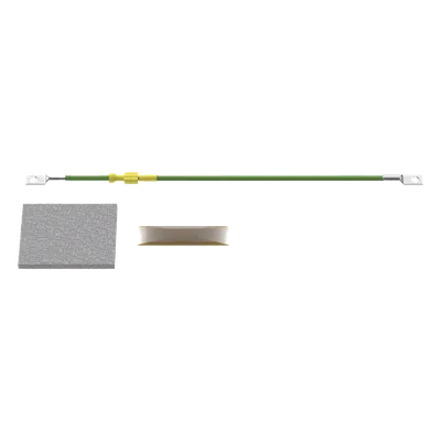 Kit de Conexión a Tierra / Para Gabinetes Multipropósito / Cable 10 AWG 13.25 in (336.6 mm) / Accesorios de Instalación / Montaje en Pared