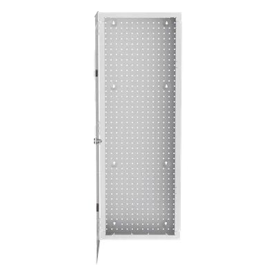 Gabinete de Montaje en Pared / Acero Calibre 18 / 42 in de Altura / Capacidad 16 kg (35.3 lb) / Puerta Reversible con Cerradura / Ventilación Optimizada