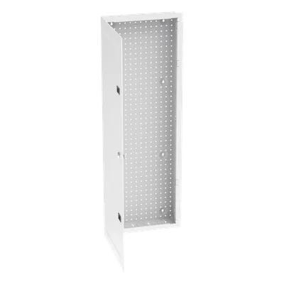 Gabinete de Montaje en Pared / Acero Calibre 18 / 42 in de Altura / Capacidad 16 kg (35.3 lb) / Puerta Reversible con Cerradura / Ventilación Optimizada