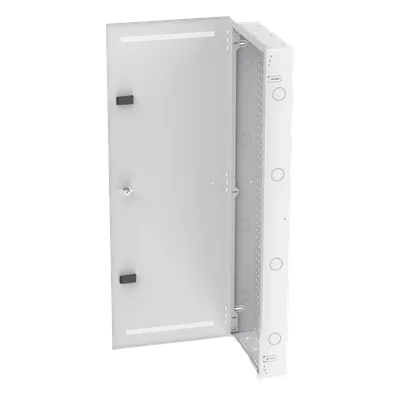 Gabinete de Montaje en Pared / Acero Calibre 18 / 42 in de Altura / Capacidad 16 kg (35.3 lb) / Puerta Reversible con Cerradura / Ventilación Optimizada