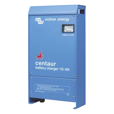 Cargador de Baterías / 12V 40A / 160-400 Ah / 90-265 VCA / Tres Salidas Aisladas / Uso Marino y Terrestre