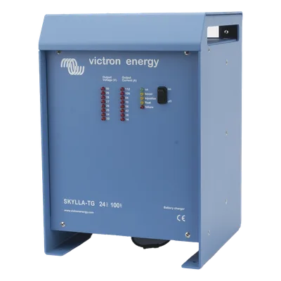 Cargador de Baterías Marino / 24 V / 80 A / 230 V CA / Bancos 400-800 Ah / 2 Salidas Aisladas / 3 Etapas Microprocesador