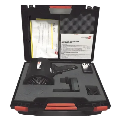 Lámpara de Comprobación / Serie FSL100 UV-UVIR-IR3 / Zonas Seguras / Incluye Cargador y Estuche