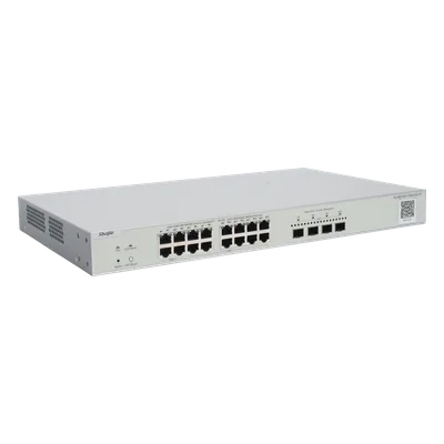 Switch Multi-Gigabit PoE++ / 16 Puertos 2.5G / 4 Puertos SFP+ 10G / 370W / Capa 2 / 160 Gbps / 1U Rack