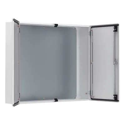 Gabinete de Doble Puerta / 800 x 1200 x 300 mm (31.5 x 47.2 x 11.8 in) / Acero Dulce / NEMA 12 / IP55 / IK10