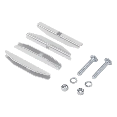 Kit de Empalme para Escalerilla / Acero Calibre 12 / 2.66 mm / Recubierto en Polvo Blanco / 1.02 lb (0.46 kg)